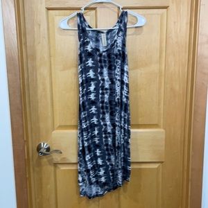 Allison Joy tie dye sleeveless dress twist back XS